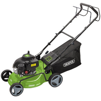 (D) 420mm Steel Deck Petrol Lawn Mower (132cc/3.3HP)