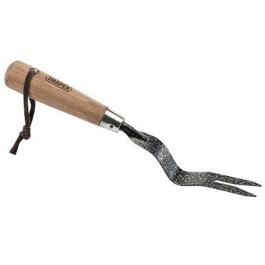 (D) Carbon Steel Heavy Duty Hand Weeder with Ash Handle, 125mm