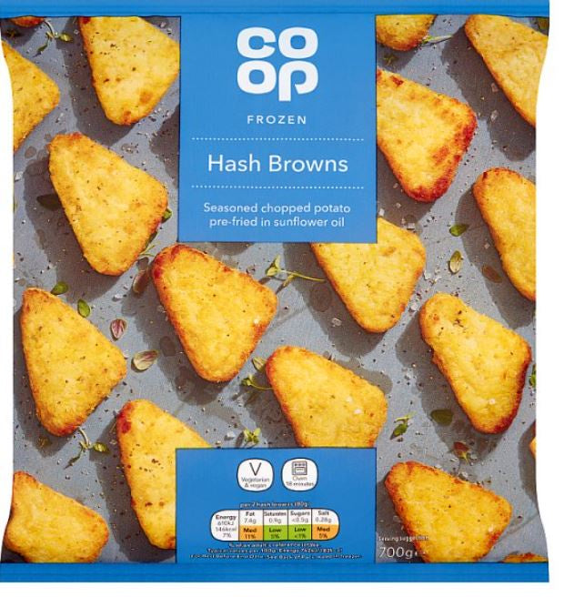 Co-op Hash Brown 700g