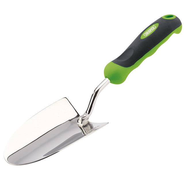 (D) Trowel with Stainless Steel Scoop and Soft Grip Handle