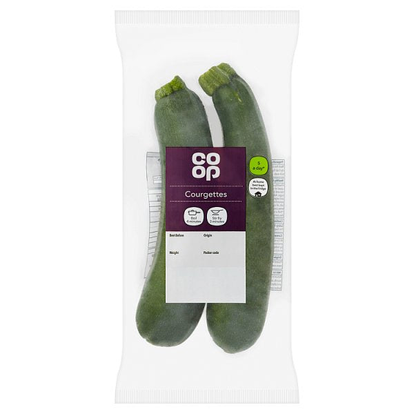 Co-op Courgette 2pk