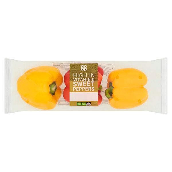 Co-op Fresh Mixed Peppers 3pk [156]