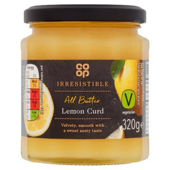 Co-op Irresistible Lemon Curd 320g