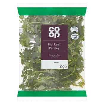 Co-op Fresh Flat Leaf Parsley 25g