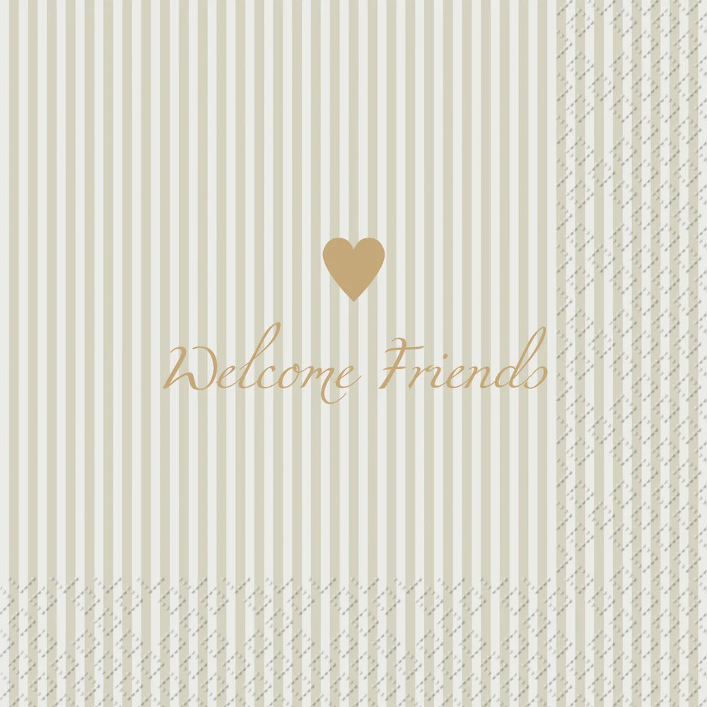 Hailey Napkins 33x33cm 20pk