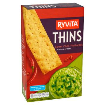 Ryvita Sweet Chilli Thins 125g