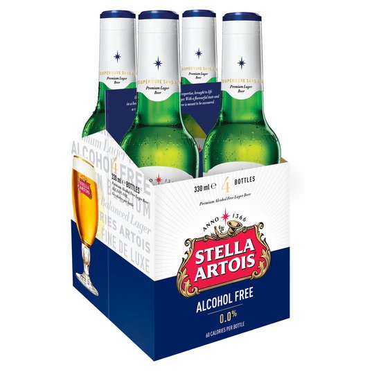(GIFT) Stella Artois Alcohol Free 330ml 4pk