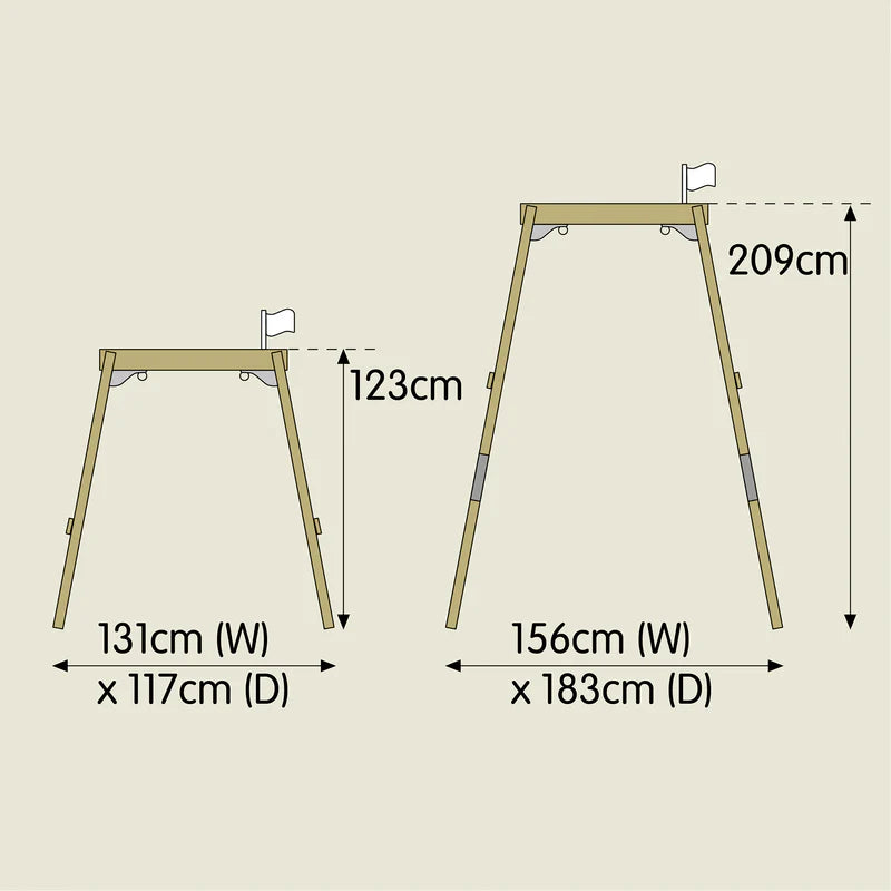 Forest Acorn Growable Swing