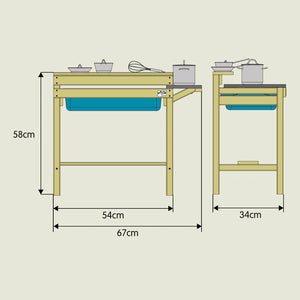 Early Fun Mud Kitchen