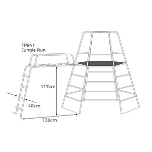 Jungle Run Blue - attachment for TP Explorer frame