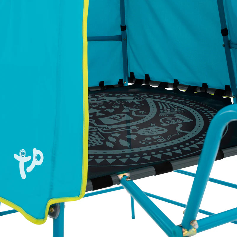 Explorer Frame Blue W/Platform & Den