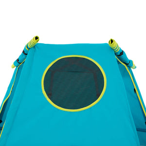 Explorer Frame Blue W/Platform & Den