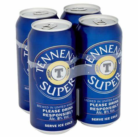 Tennents Super 500ml 4pk