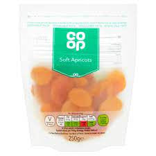 Co-op Soft Apricots 250g