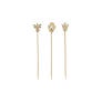 Fingerfood Skewers Pure 12cm Royal 100pk