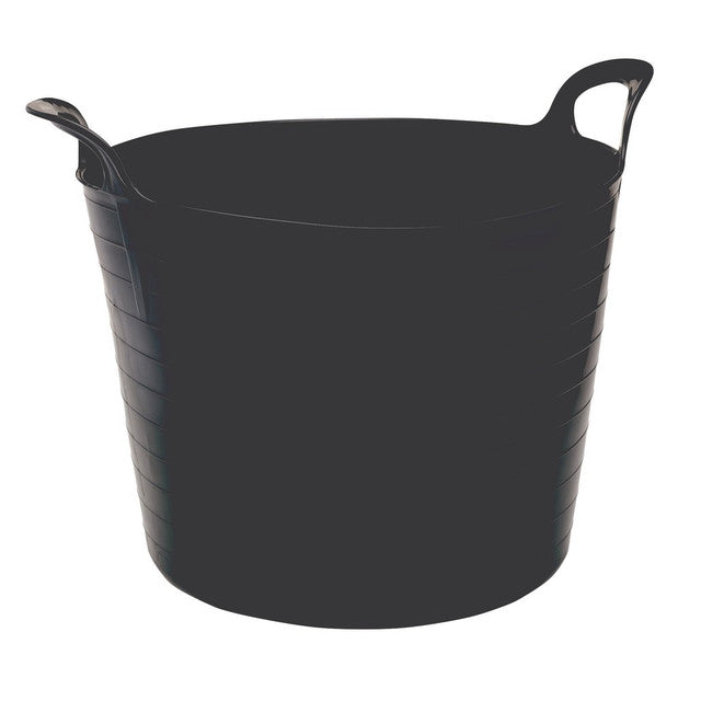 (D) Multi-Purpose Flexible Bucket, 42L, Black