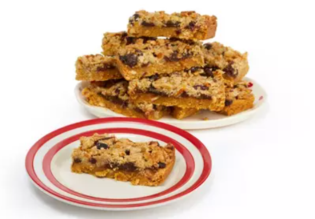 Honeybuns Gluten Free & Vegan Mincemeat Crumble Traybake