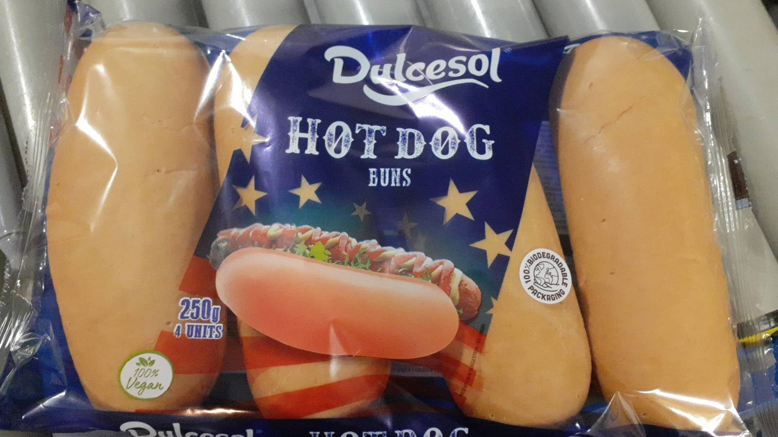 Dulcesol Hot Dog Buns 4pk
