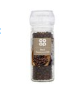 Co-op Black Peppercorn Mill 50g