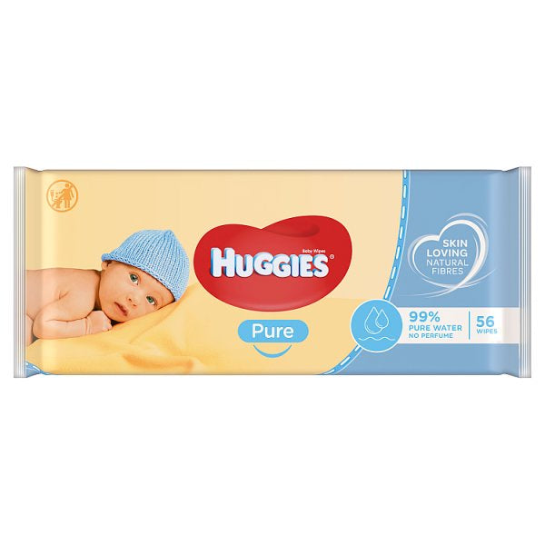 Huggies 56 Pure Baby Wipes