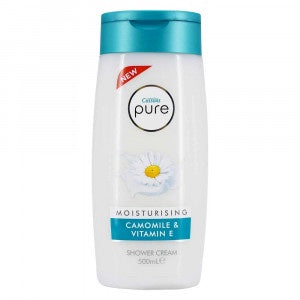Cussons Pure Shower Gel Chamomile and Vitamin E 500g