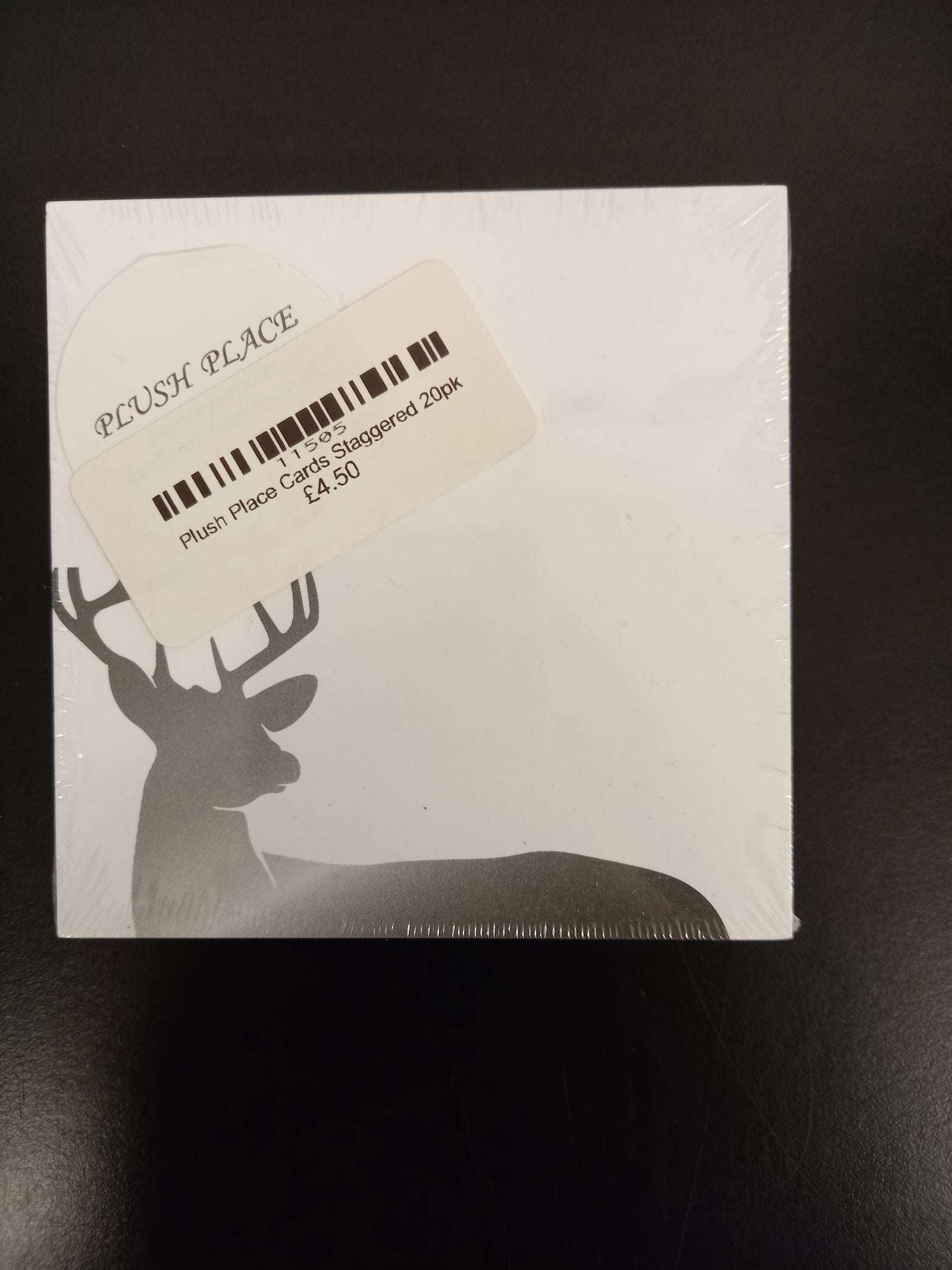 Plush Place Cards Staggered 50pk