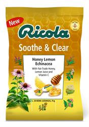 Ricola Honey Lemon Echinacea Lozenges 75g