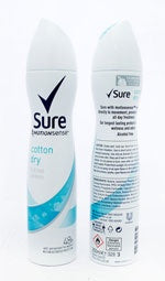 Sure Women Anti Perspirant Cotton 250ml