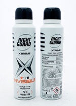 Right Guard Anti Perspirant Deodorant Men Invisible Xtreme 150ml