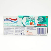 Aquafresh Toothpaste Big Teeth 6-8 Yrs 50ml