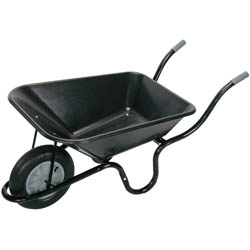 (D) Plastic Tray Wheelbarrow (85L)