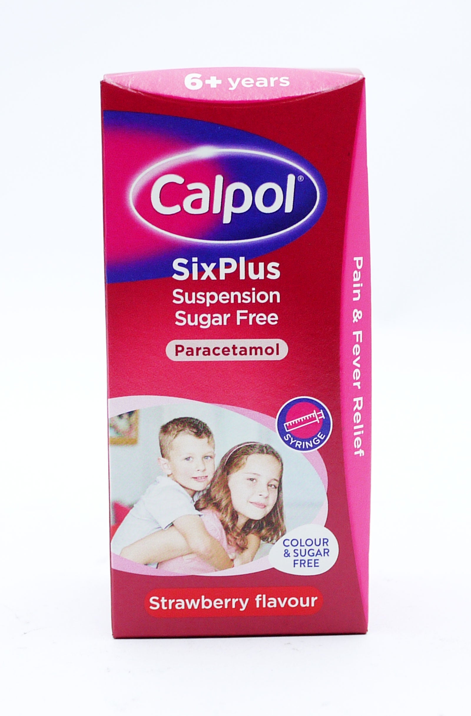 Calpol SixPlus Suspension Sugar Free 80ml