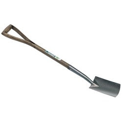 (D) Young Gardener Digging Spade with Ash Handle