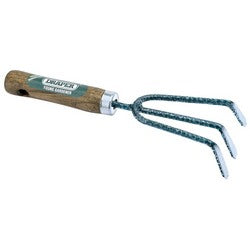 (D) Young Gardener Hand Cultivator with Ash Handle