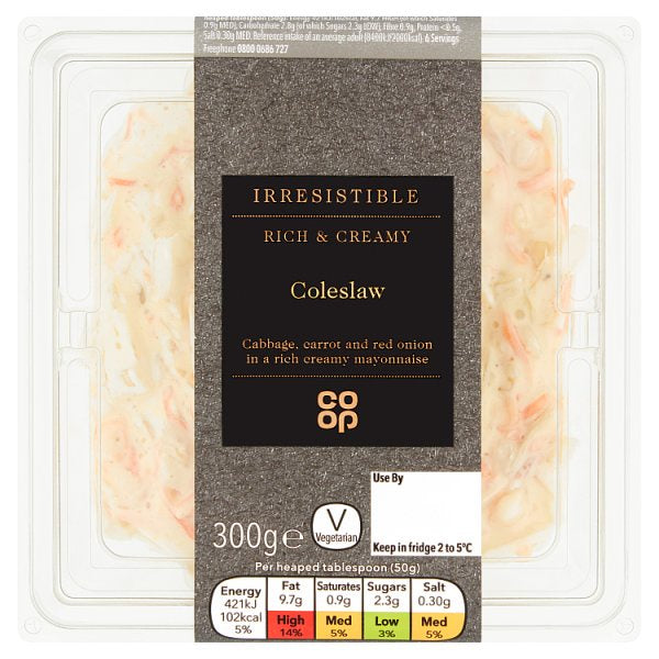 Co-op Irresistible Coleslaw 300g
