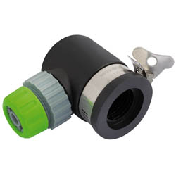 (D) 90Âº Right Angle Lock on Tap Connector