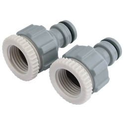 (D) Twin Pack of Tap Connectors (1/2" and 3/4")
