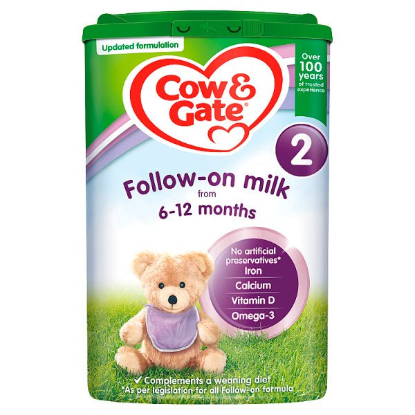 Cow and Gate Follow On Milk 6m 800g