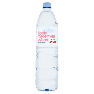 Evian Natural Mineral Water 1.5L