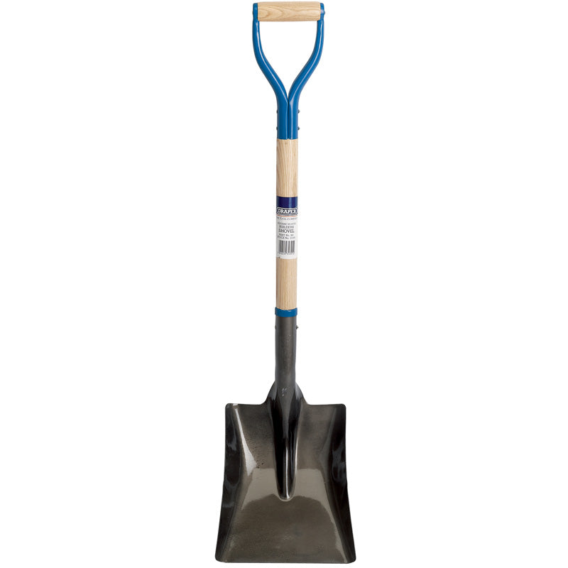 (D) Hardwood Shafted Square Mouth Builders Shovel