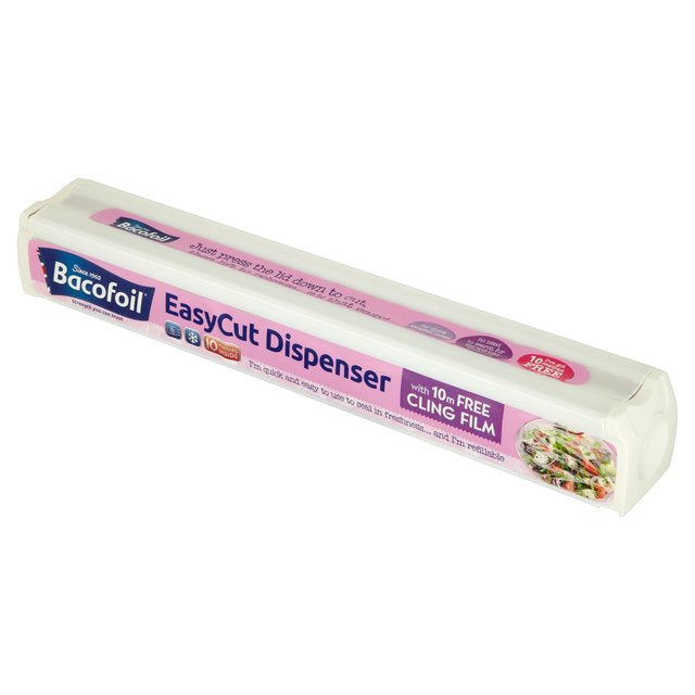 Bacofoil Easycut Cling Film & Dispenser 35cm x 10LM