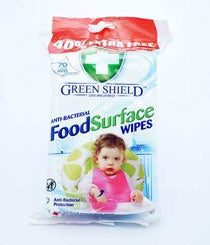 Greenshield Food Surface Wipes 70pk