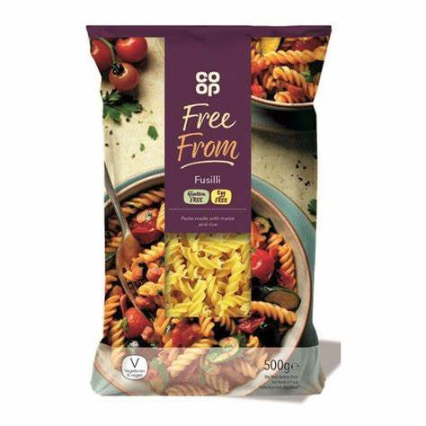 Co-op Free From Pasta Fusilli 500g