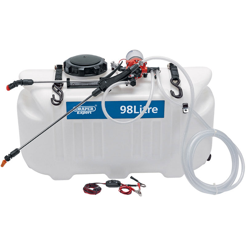 (D) 12V DC ATV Spot/ Broadcast Sprayer (98L)