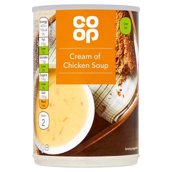 Co-op Tinned Soup Cream of Chicken 400g