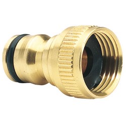 (D) Brass Garden Hose Tap Connector (1/2")