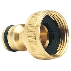 (D) Brass Garden Hose Tap Connector (3/4")