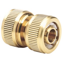 (D) Brass Hose Repair Connector (1/2")