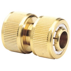 (D) Brass Hose Repair Connector (3/4")