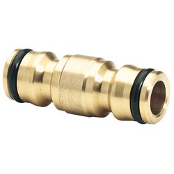 (D) Brass Two Way Coupling (1/2")